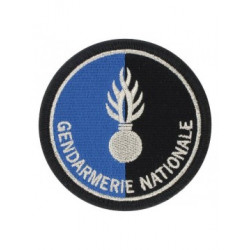 ECUSSON ROND BRODE GENDARMERIE NATIONALE  AGREE*******************