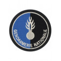 ECUSSON ROND BRODE GENDARMERIE NATIONALE  AGREE*******************