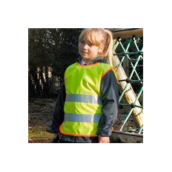 CHASUBLE ENFANT HAUTE VISIBILITE NORME EN 1150 + MARQUAGE