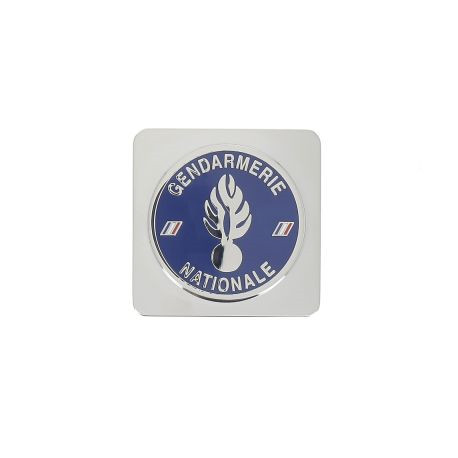 MEDAILLE  GENDARMERIE SUPPORT CARRE PORTE CARTE 
