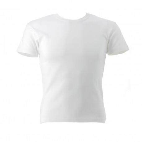 TEE SHIRT COTON BLANC