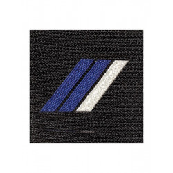 Grade 5 x 5 cm tissu  brigadier chef