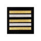 Grade 5 x 5 cm tissu LIEUTENANT COLONEL MOBILE