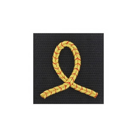  Grade 5 x 5 cm tissu eleve officier
