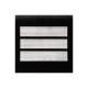 Grade 5 x 5 cm tissu CAPITAINE