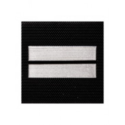 Grade 5 x 5 cm tissu lieutenenant