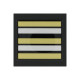 Grade 5 x 5 cm RESINE LIEUTENANT COLONEL MOBILE