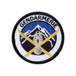 ECU PLASTIQUE GENDARMERIE DE HAUTE MONTAGNE