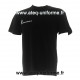 Tee shirt GENDARMERIE coton noir