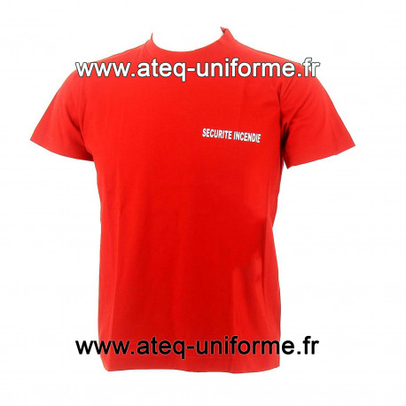TEE SHIRT SECURITE INCENDIE OPTIMAL