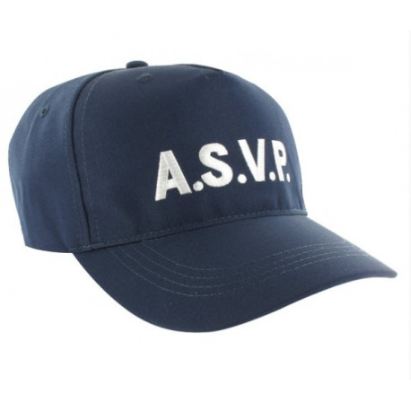 LOCATION CASQUETTE MARINE BRODEIRE A PRECISER 