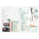 TROUSSE  SECOURS  25 PIECES ATTACHE MOLLE