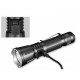 LAMPE TACTIQUE RECHARGEABLE 360X3-3200 LUMENS
