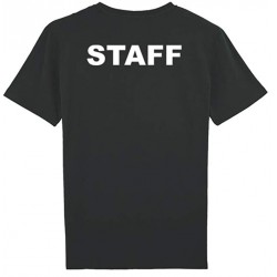 TEE SHIRT NOIR STAFF
