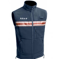 Gilet Sofshell sans maches A.S.V.P