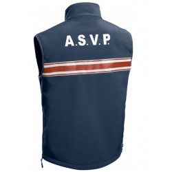 Gilet Sofshell sans maches A.S.V.P