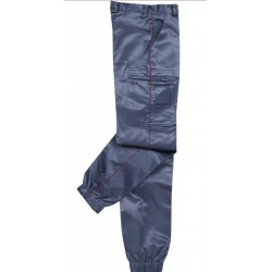 PANTALON INTERVENTION ASVP POLYMOLE LISERE BORDEAUX