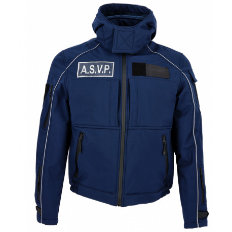 BLOUSON SOFTSHELL  MARINE ASVP