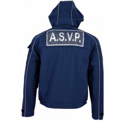 BLOUSON SOFTSHELL  MARINE ASVP