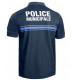 Polo Bleu Police Municipale M. Courtes