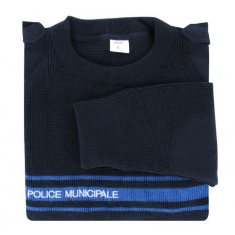 Pull Police Municipale Hiver