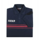 POLO ASVP Coton B. bordeaux