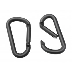 MOUSQUETON Noir Aluminium