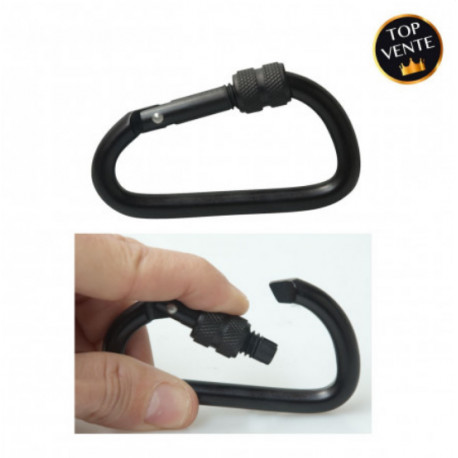 MOUSQUETON ALUMINIUM A VIS