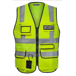 Gilet Sécurité haute visibilité multipoches