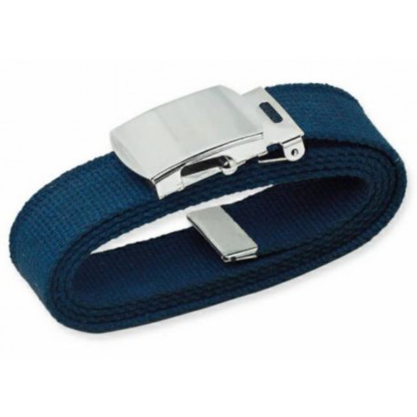 CEINTURE TOILE MARINE