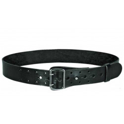 CEINTURON POLICE CUIR NOIR 45 MM