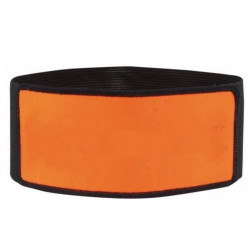 BRASSARD ORANGE SUR VELCRO MARQUAGE :