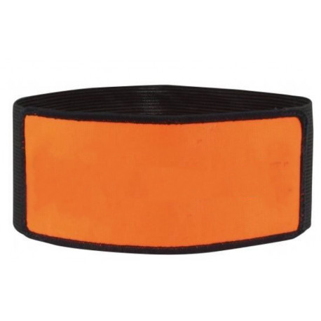BRASSARD ORANGE SUR VELCRO MARQUAGE :