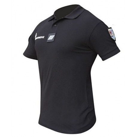 POLO GENDARMERIE NOIR