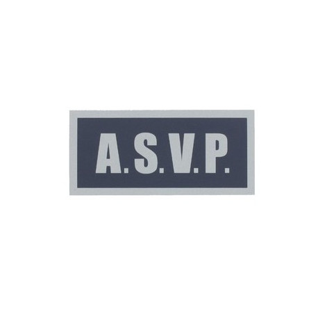 Bandeau sur velcro ASVP POITRINE 13 x6 cm