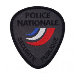 Ecusson de bras POLCE NATIONALE brodé Sécurté Publique BV