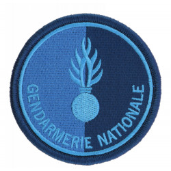 Ecusson GENDARMERIE NATIONALE Basse visibilté