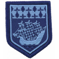 Ecusson Pays de la Loire Basse Visibilité Bleu