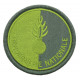 Ecusson Gendarmerie Nationale basse visibilité vert