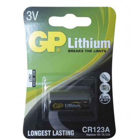 PILES LITHIUM CR123.A