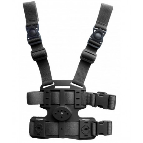 Plaque de cuisse 2 sangles 8K18 noire - VEGA HOLSTER