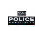 Jeu de bandeaux Police Municipale PVC France
