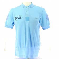 POLO Bleu Ciel M. COURTES AFFAIRES MARITIMES