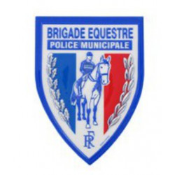 ECUSSON PLASTIQUE BRIGADE EQUESTRE