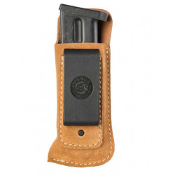 VEGA HOLSTER Porte-Chargeur Simple Inside Cuir Souple Beige Pistolet