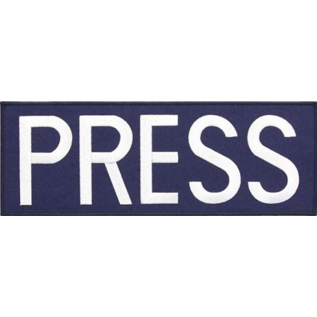 Bandeau PRESS 10 X 30 CM