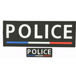 jeu de 2 bandeaux POLICE PVC pour la nouvelle housse