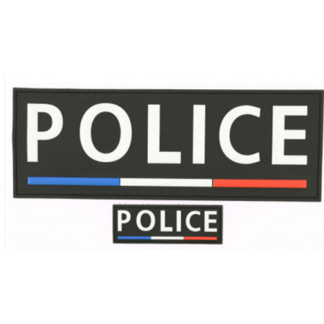 jeu de 2 bandeaux POLICE PVC pour la nouvelle housse
