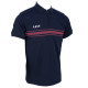 Polo double face ASVP MC B. Bordeaux
