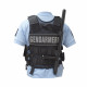 GILET TACTIQUE AVEC HOLSTER droitier (existe en gaucher)